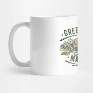 Money vintage emblem Mug